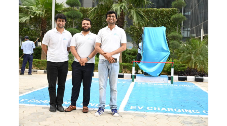 Sahy sets up first EV fast chargers at Magnum towers, Gurugram