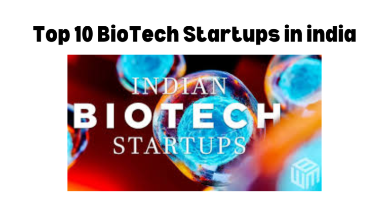 Top 10 BioTech Startups in india