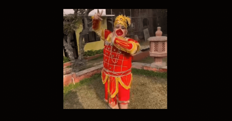 Controversy Surrounds Viral Dance of 10-Year-Old Abhinav Arora Dressed as Lord Hanuman