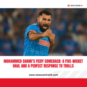 Mohammed Shami’s Fiery Comeback: A Five-Wicket Haul and a Perfect Response to Trolls
