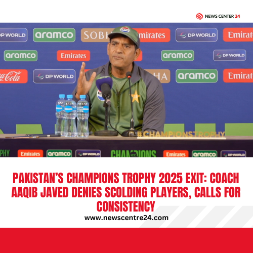 Pakistan’s Champions Trophy 2025 Exit: Coach Aaqib Javed Denies Scolding Players, Calls for Consistency