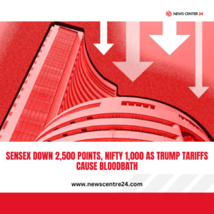 Sensex Down 2,500 Points, Nifty 1,000 As Trump Tariffs Cause Bloodbath