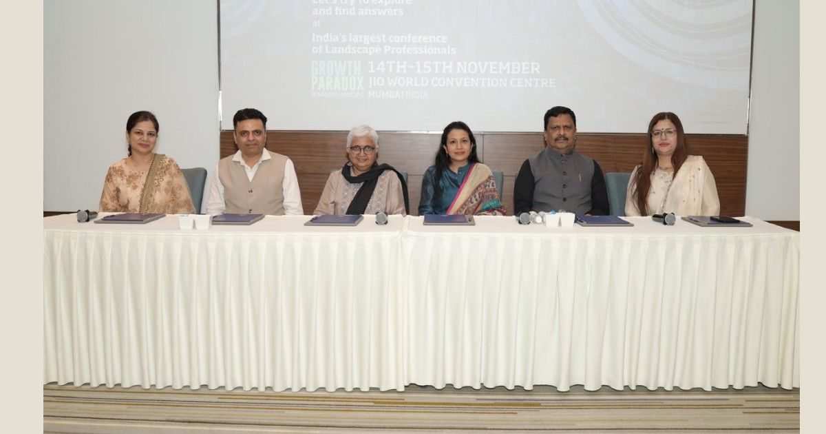 Green Supporters - BMC, CREDAI–MCHI, IGBC, and IIA with ISOLA leadership at the announcement of the IFLA–APR Regional Congress 2025 in Mumbai